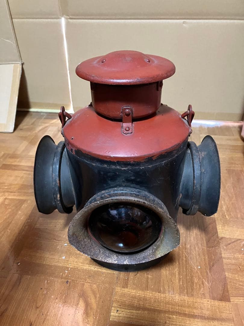 渡邊燈器株式会社 標識灯 信号灯 合図灯 昭和レトロ 国鉄 アンティーク