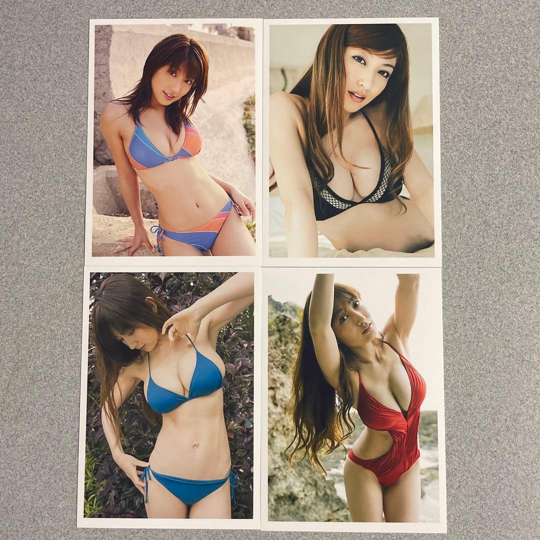 熊田曜子　L判写真　62枚セット