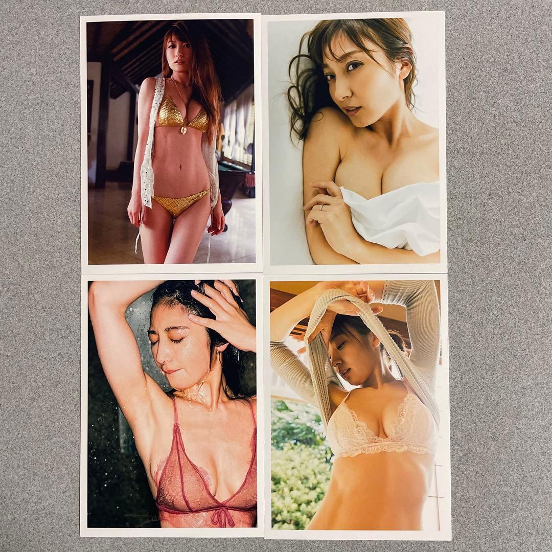 熊田曜子　L判写真　62枚セット