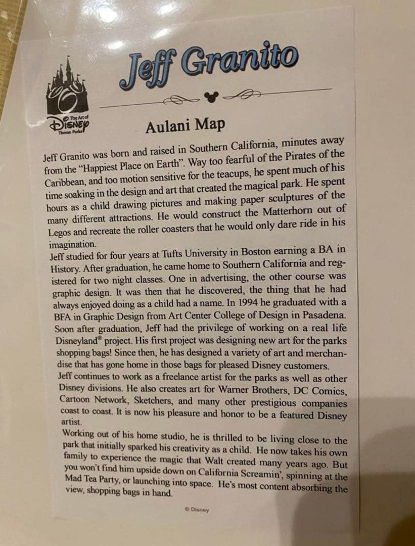 アート　アウラニディズニー　ハワイ