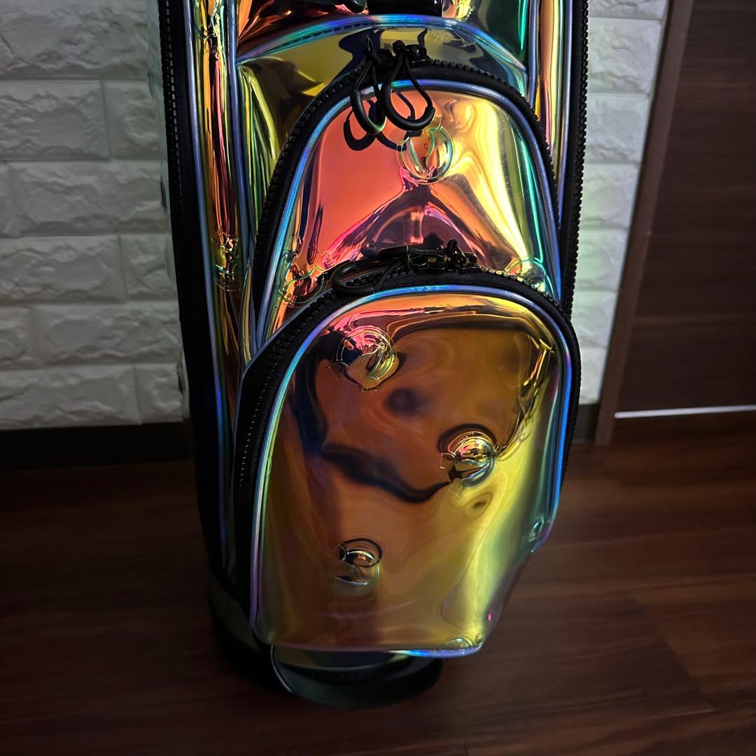 未使用 本間ゴルフ スケルトン クリアキャディバッグ CB12060