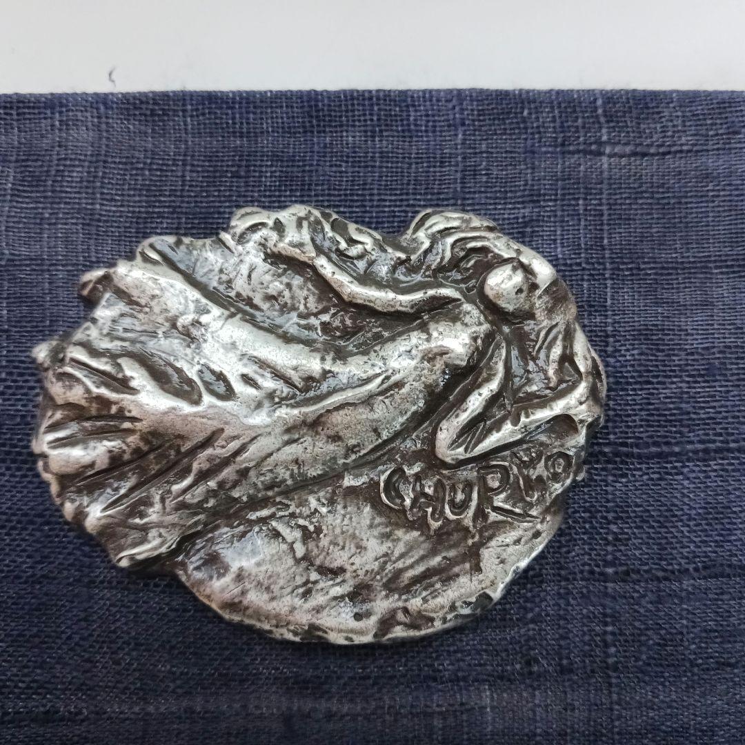 佐藤忠良　風韻　ブローチ　地の少女　ペーパーウェイト