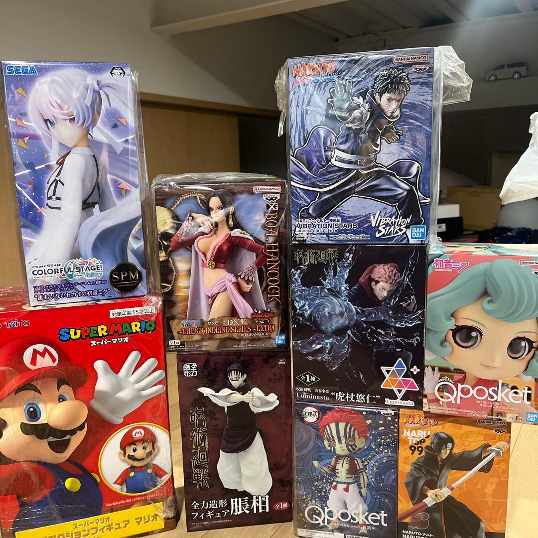 フィギュアセット - レム、ハンコック、Narutoマリオなど