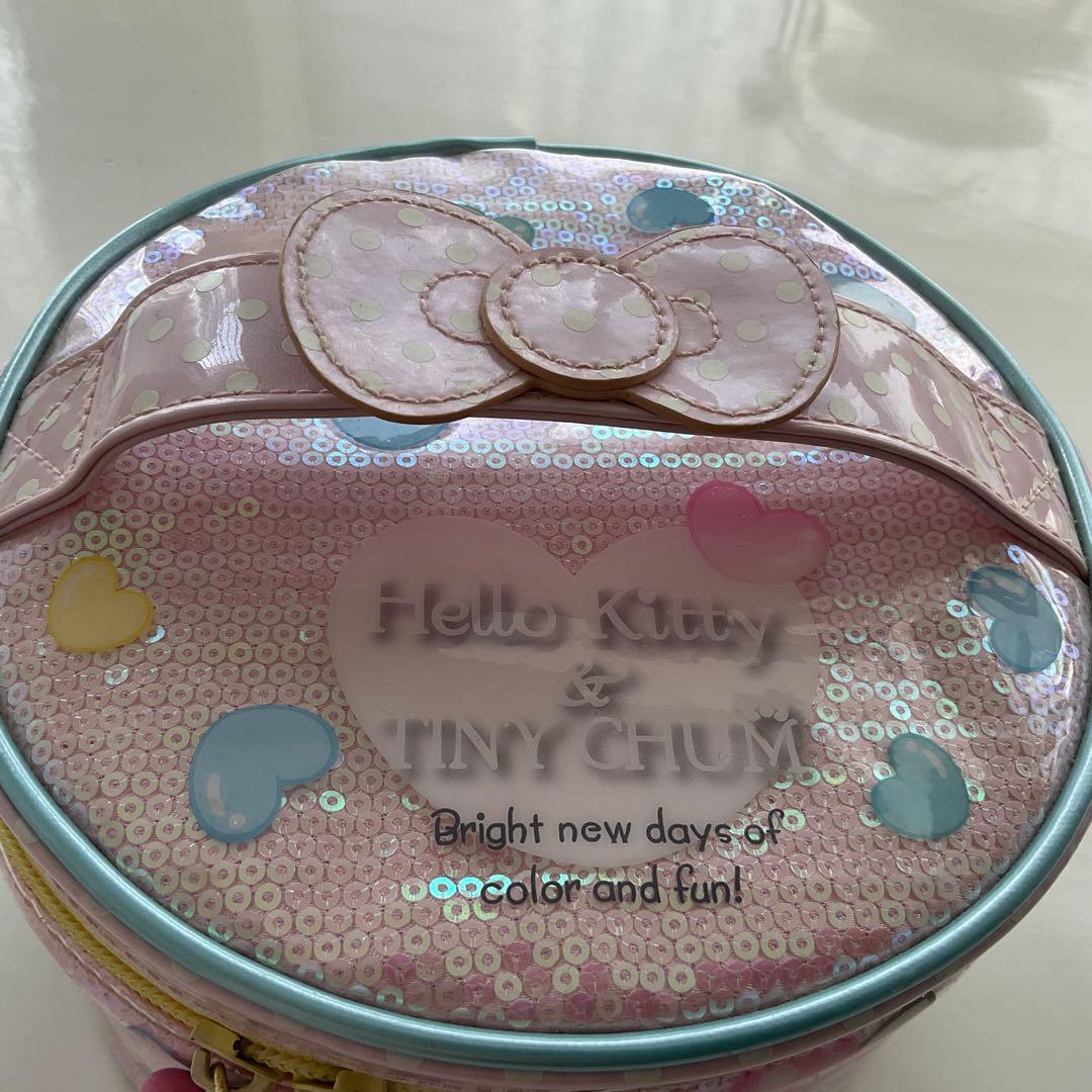 激レア　 Hello Kitty & Tiny Chum バニティバック