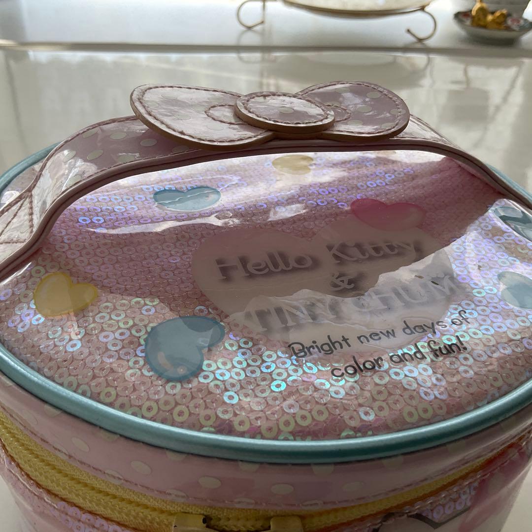 激レア　 Hello Kitty & Tiny Chum バニティバック