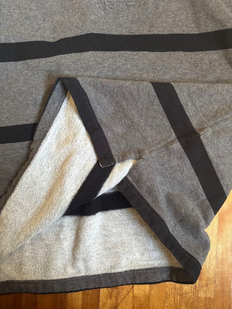 ポロラルフローレン ラガーシャツ　刺繍ロゴ　常田大希　襟付き　ボーダー