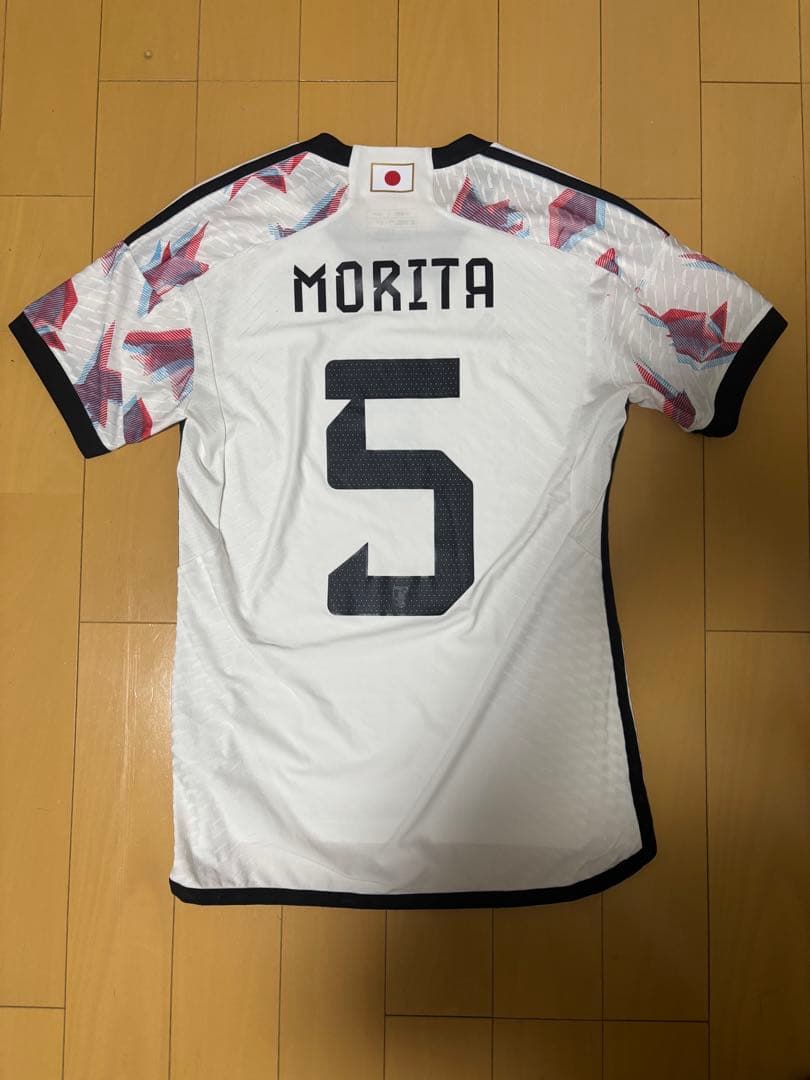 adidas 日本代表 守田 5番 アウェイ オーセンティック 2022年モデル