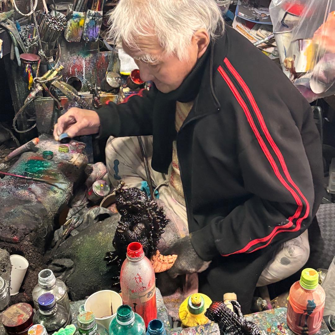 M1号 GMK ゴジラソフビ 後藤彩色所 カスタム塗装