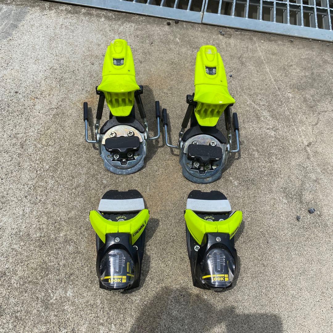 スキー ビンディング 2セット LOOK ターンテーブル pivot12