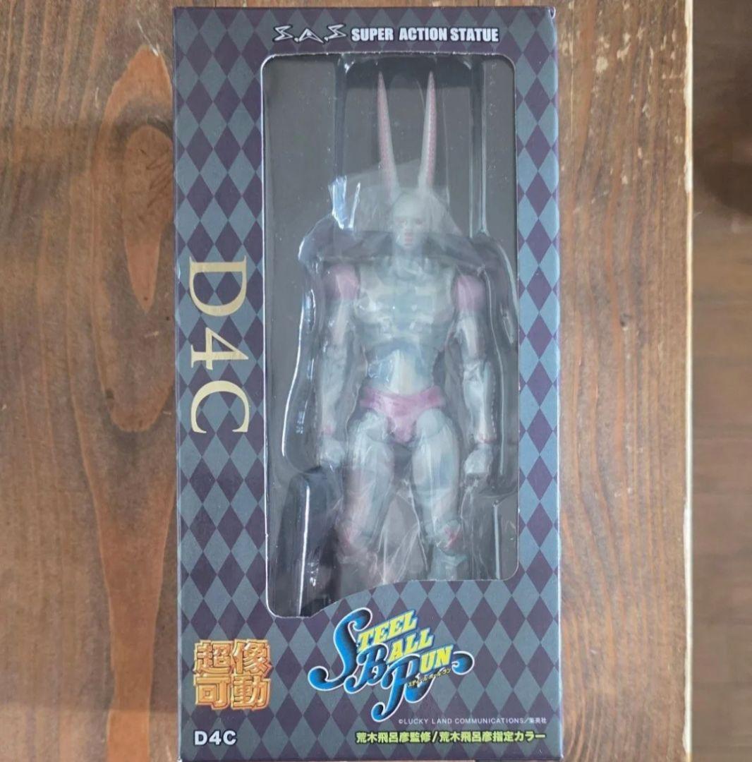 超像可動 D4C 初版 ジョジョ スティール・ボール・ラン フィギュア