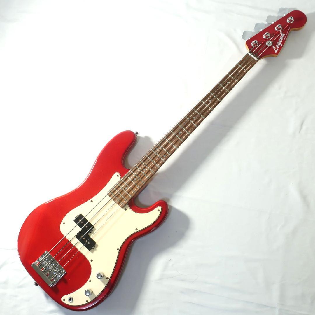 Legend プレシジョンベースタイプ マッチングヘッドレッド 弦交換済