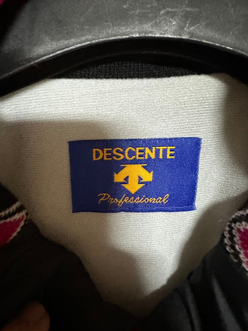 【プロモデル】千葉　ロッテ　マリーンズ　グランドコート　デサント　XL