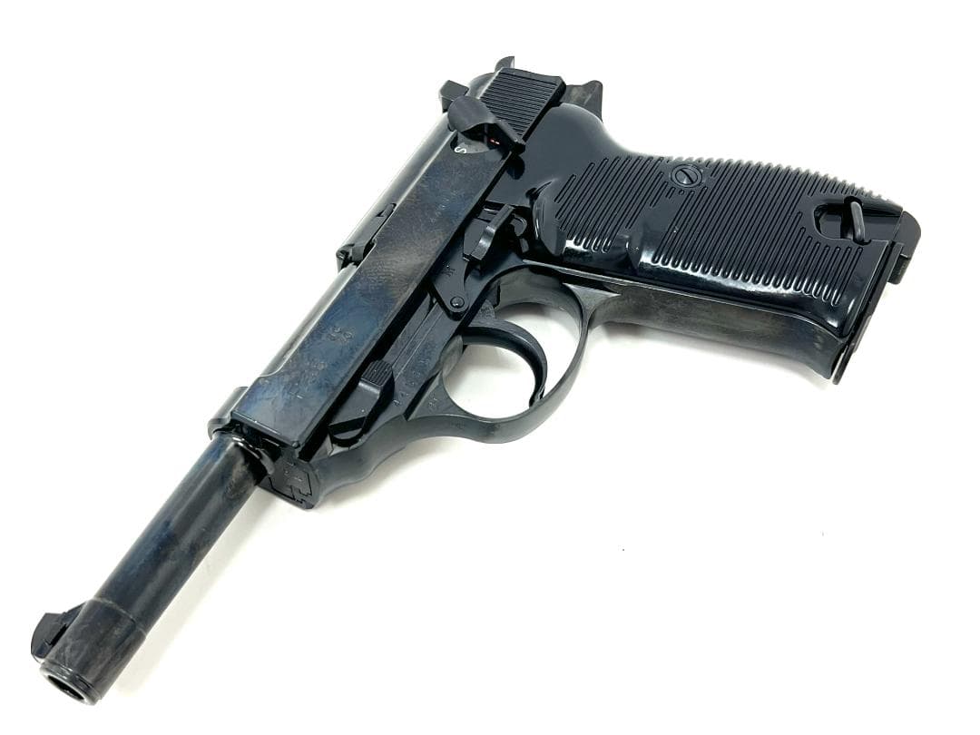 周*平様 マルゼン ワルサーP38 ガスブローバック ブラックメタル 未使用新品