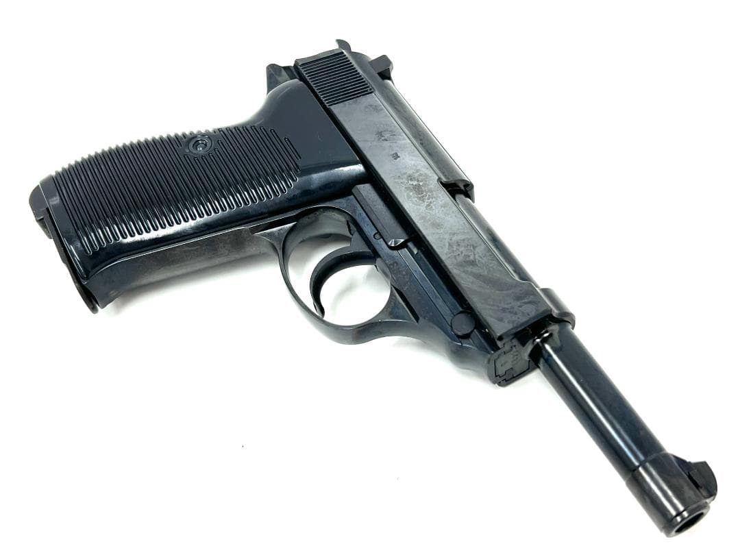 周*平様 マルゼン ワルサーP38 ガスブローバック ブラックメタル 未使用新品