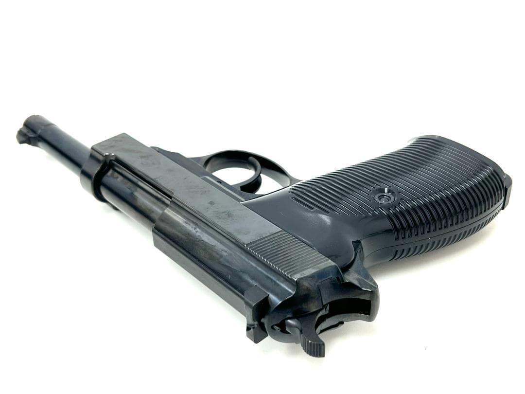 周*平様 マルゼン ワルサーP38 ガスブローバック ブラックメタル 未使用新品