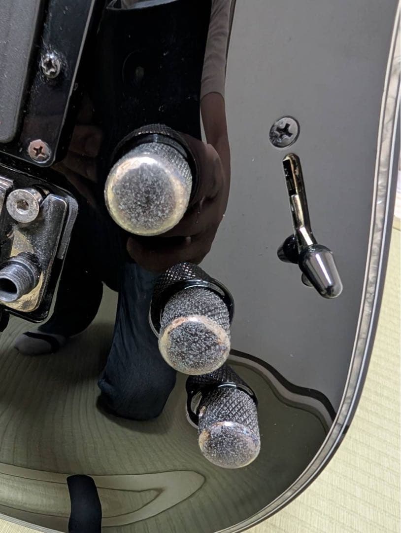 Schecter Diamond Series ブラックエレキギター