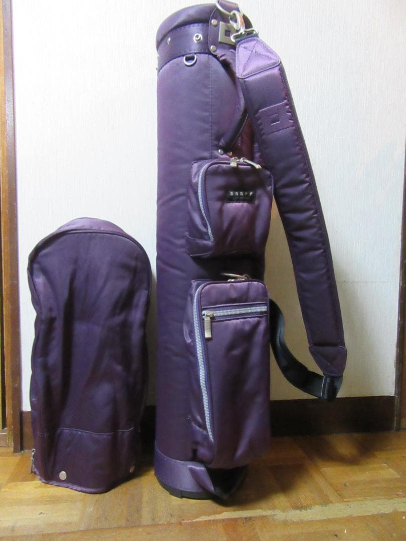 ★☆★オノフ★ONOFF★ゴルフバック★バイオレット★☆★