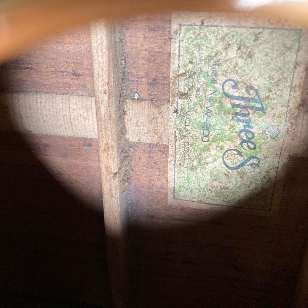 スズキバイオリンギター　THREES W-200