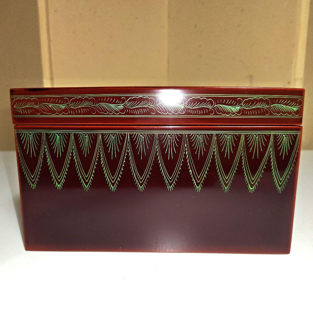 茶道具　きんま彫茶箱