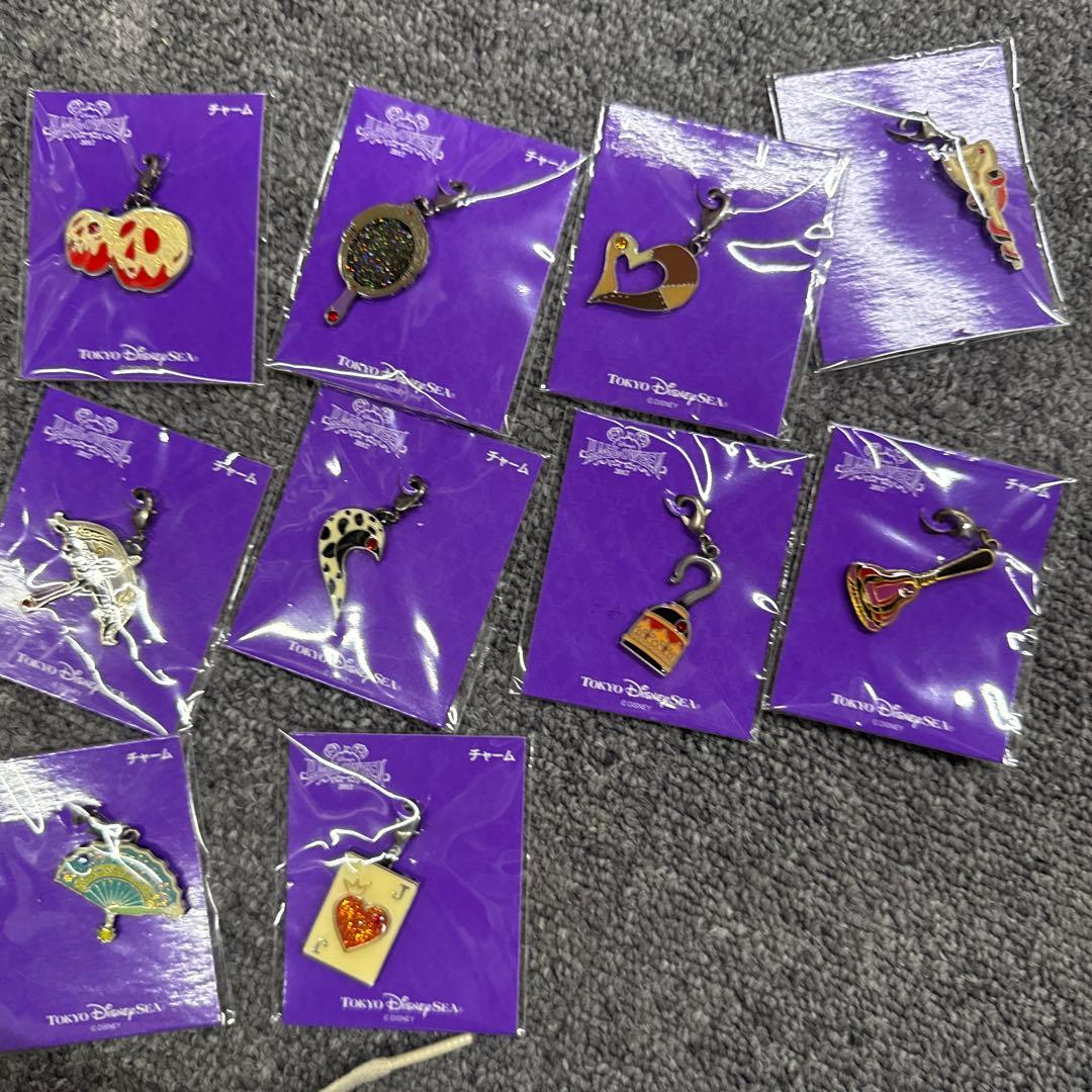 東京ディズニーシー キャラクターキーチャーム 10個セット