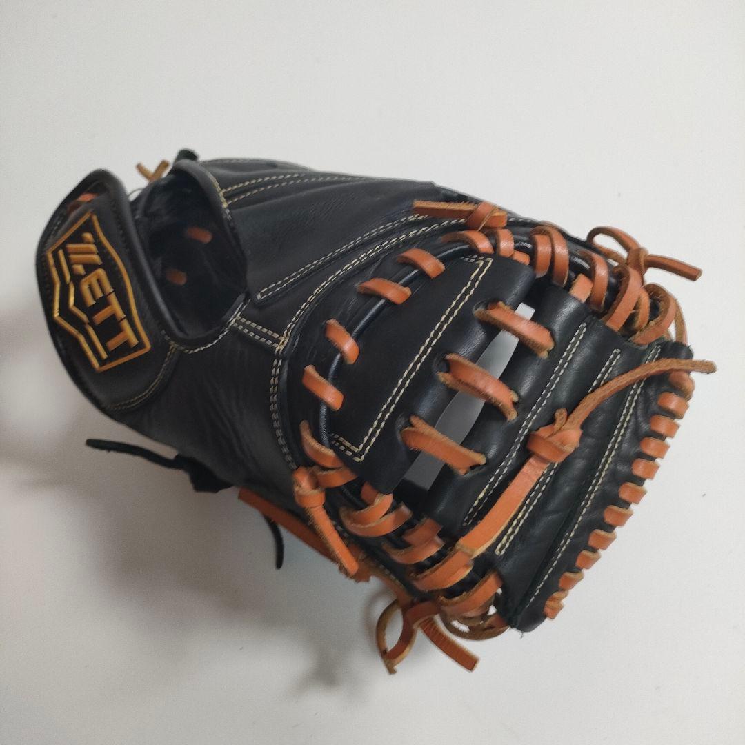ZETT 軟式 少年用 キャッチャーミット グラウンドヒーロー ブラック×タン