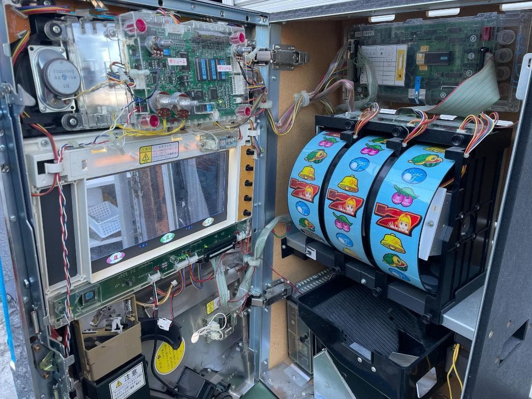 ★訳有★ パチスロ 実機 海物語 4号機 スロット 不要 ドア設定キー