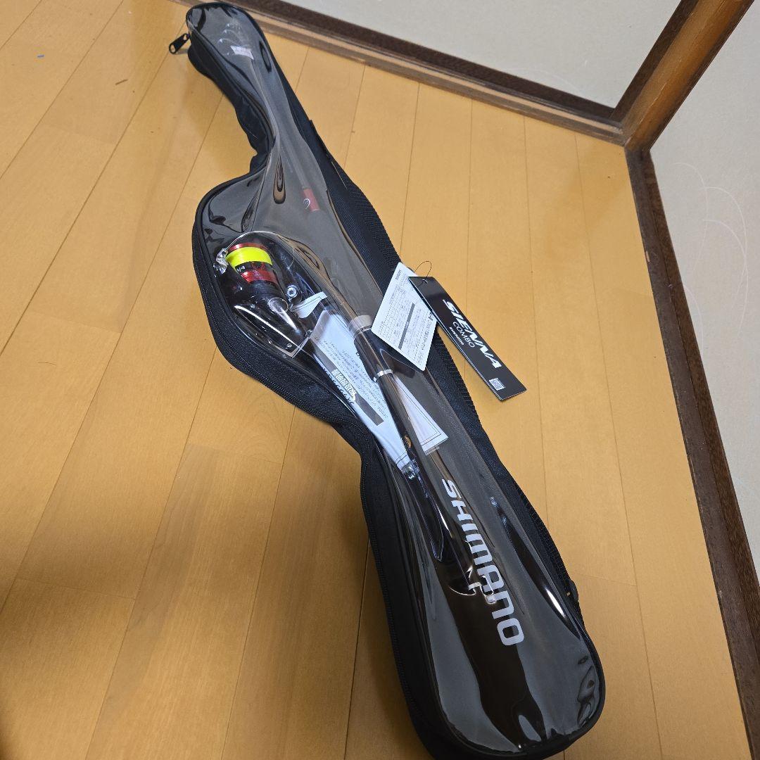 新品！初心者用コンパクトロッドセット SHIMANO シエナコンボ一式