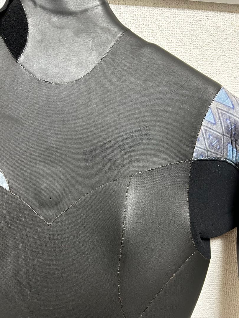 BREAKER OUT ドライスーツ ブラック/ブルー