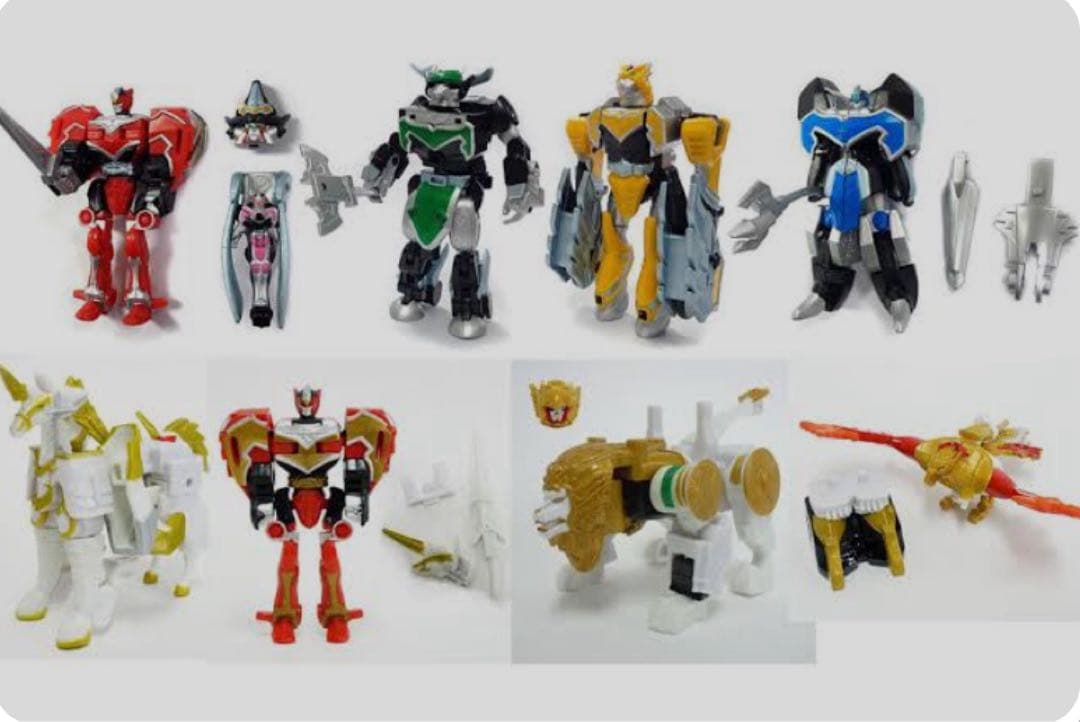 カプセル合体　マジレンジャースペシャル　ミニフィギュア