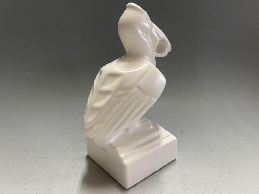 【極稀少】非売品 Pelikan ペンスタンド 大サイズ 白 陶器製 新品■