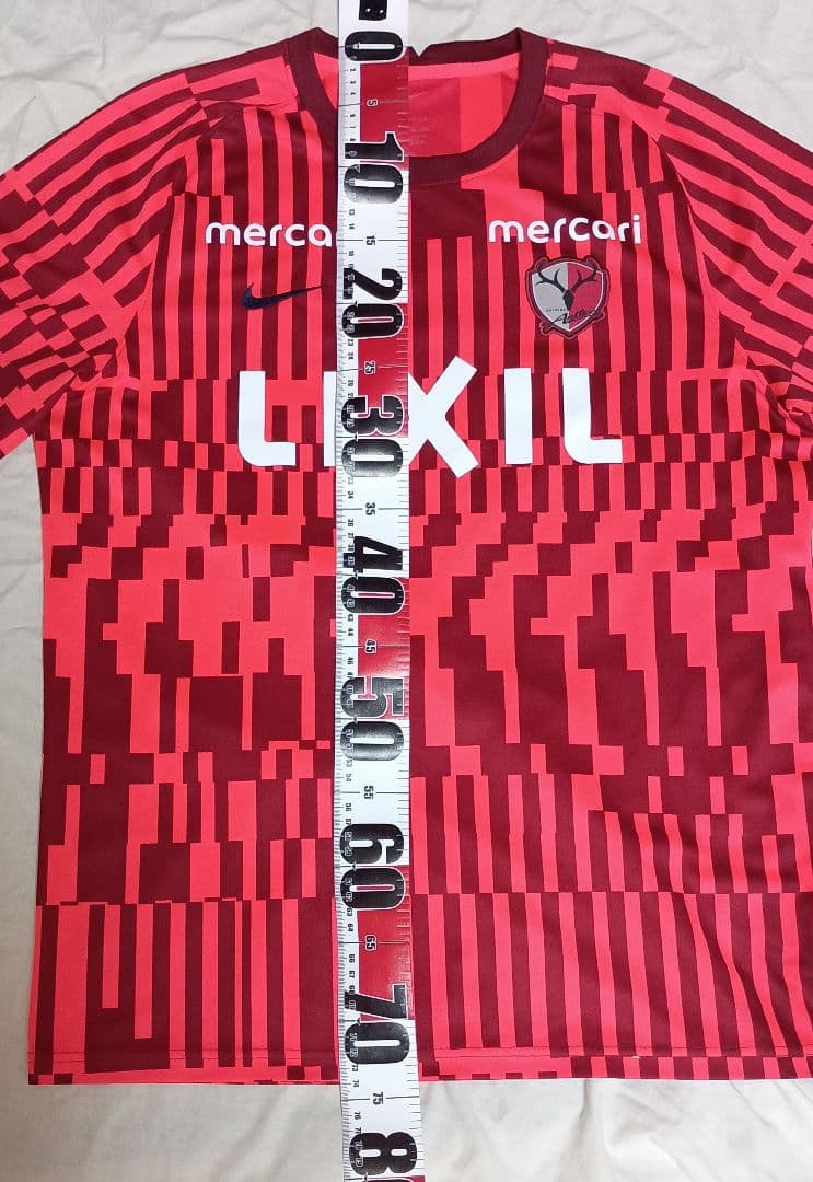 【匿名配送】【入手困難】鹿島アントラーズ　プレマッチ　赤　エンジ　紺