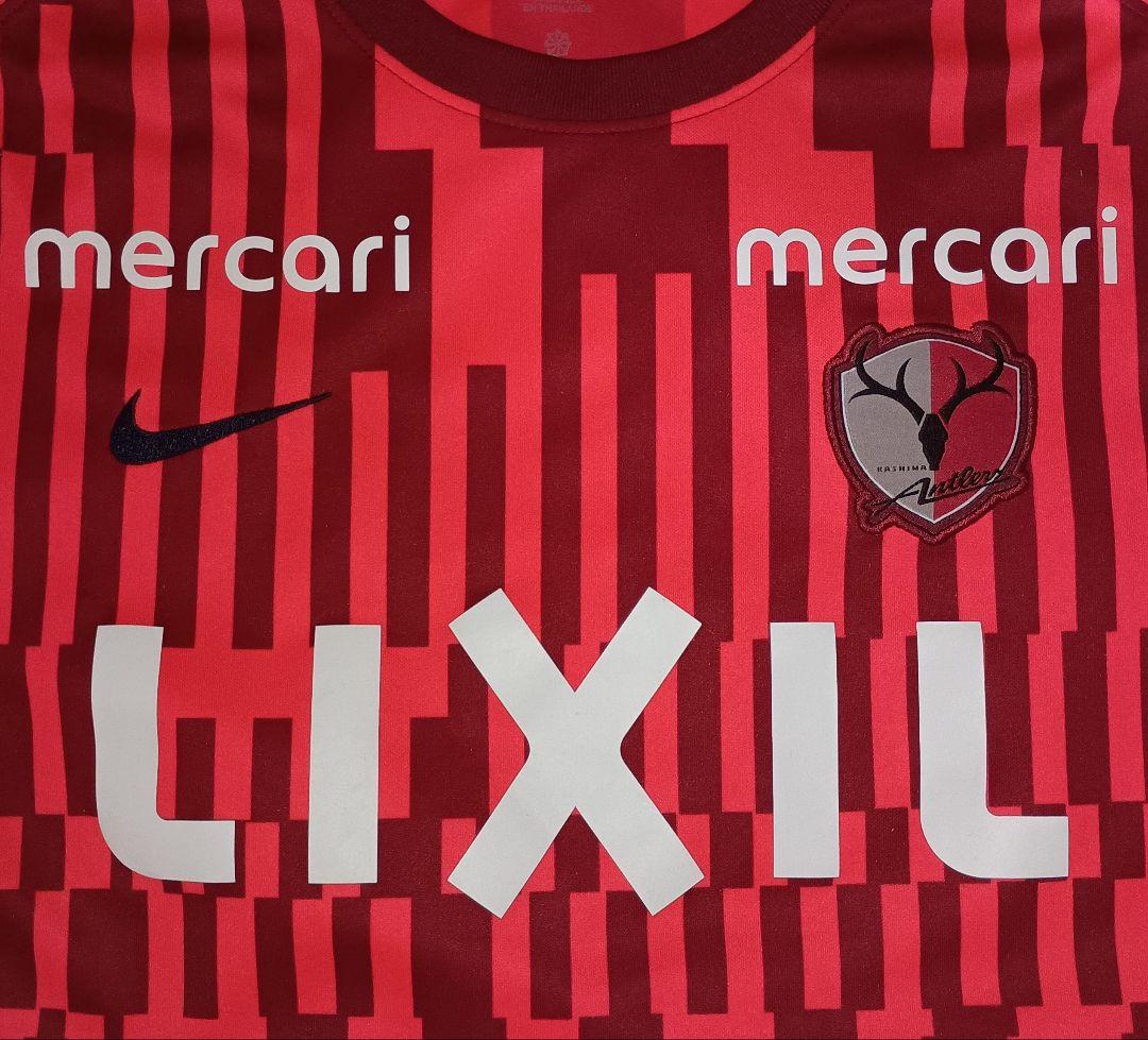 【匿名配送】【入手困難】鹿島アントラーズ　プレマッチ　赤　エンジ　紺