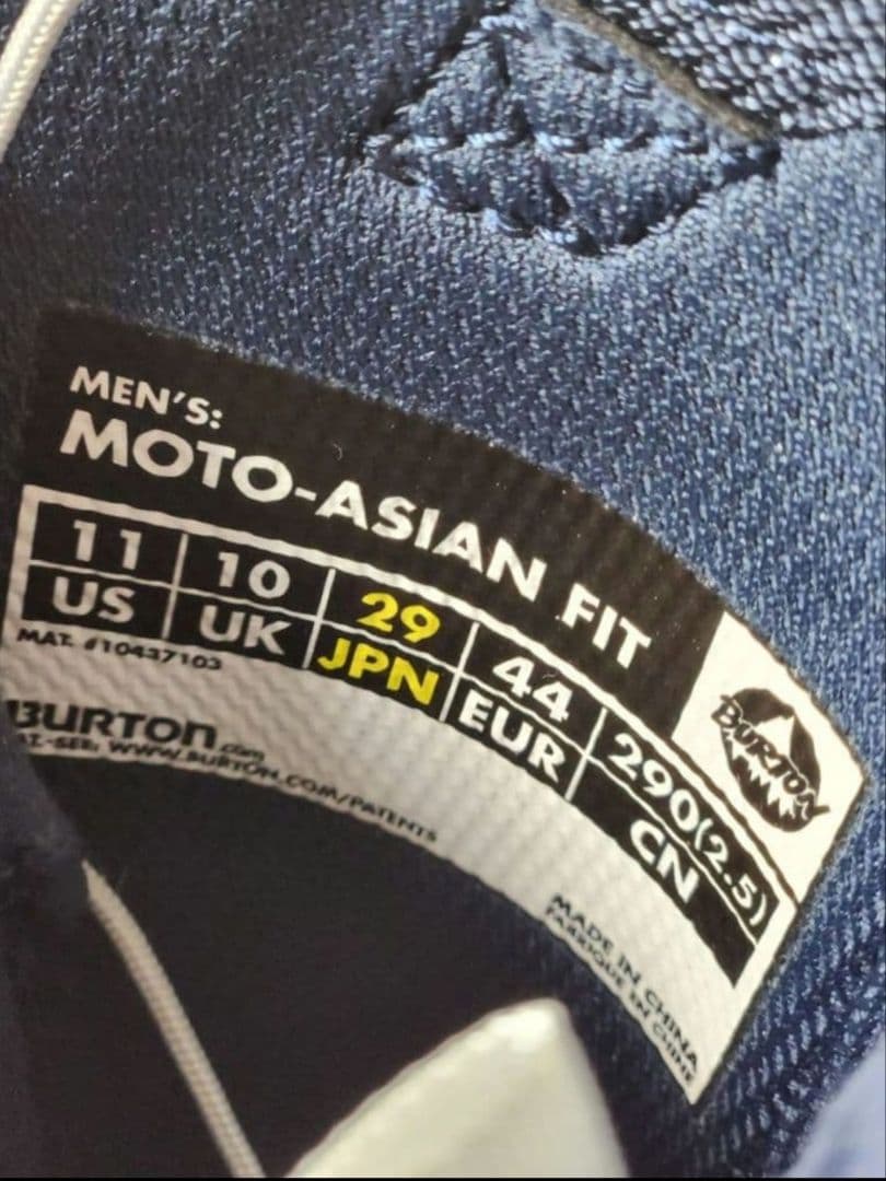 Burton AF IMPRINT1 スノーボードブーツ ネイビー29cm