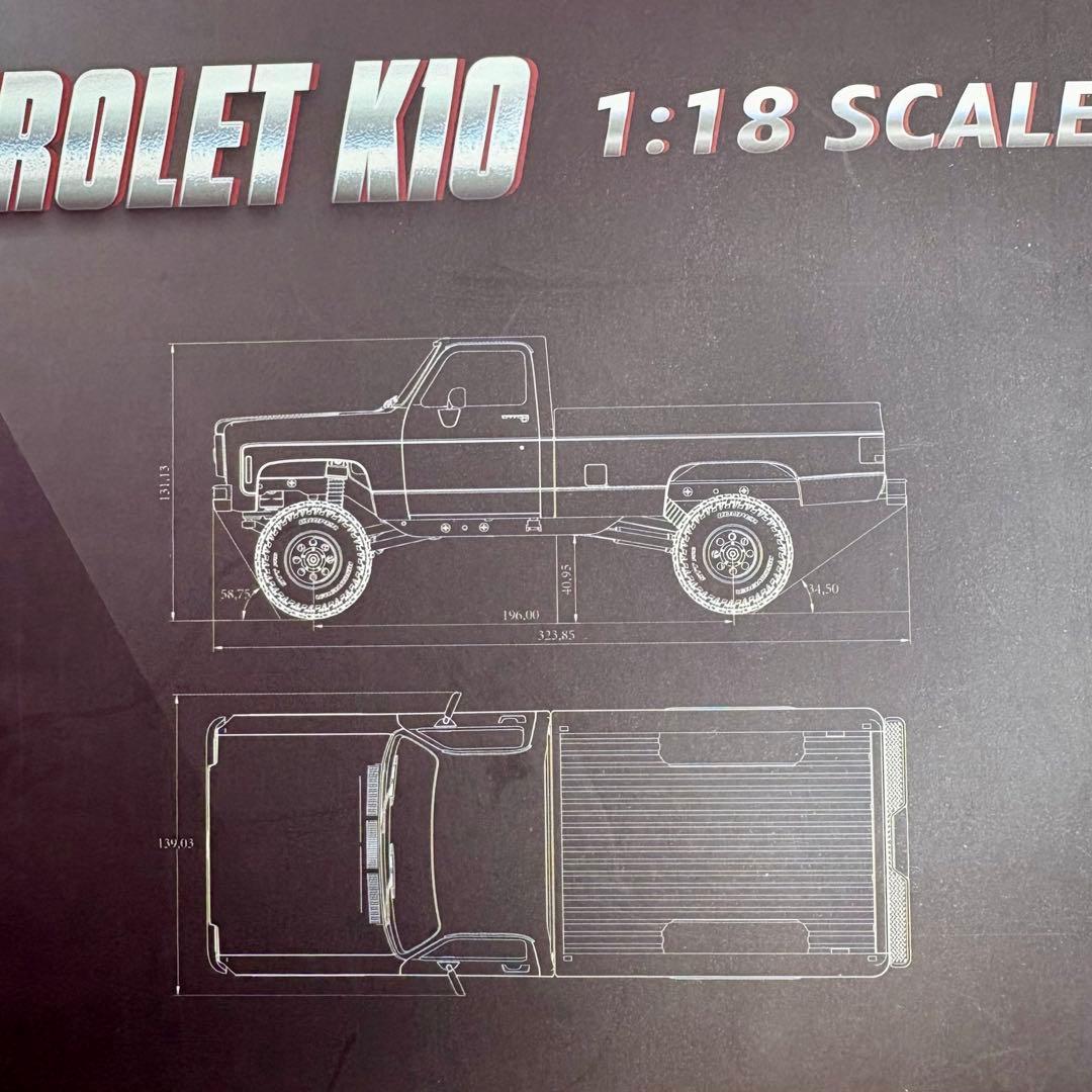 FMS シボレー K10 ピックアップトラック1/18 ラジコン レア