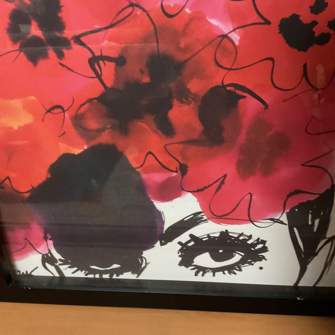 Laura D ro フロリダ大美術学士取得 女性アーティスト 木枠額装