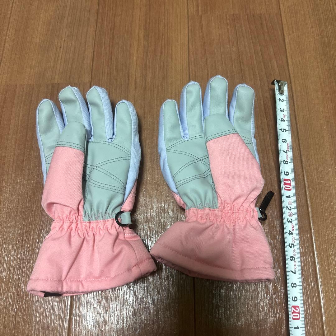 ギッズ　女児　110 ウェアー上下　グローブ　ゴーグル　ヘルメット　セット