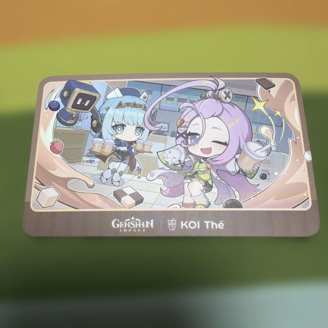 【海外限定】原神 イネファ アイノ アクキー コースター KOITHE コード付