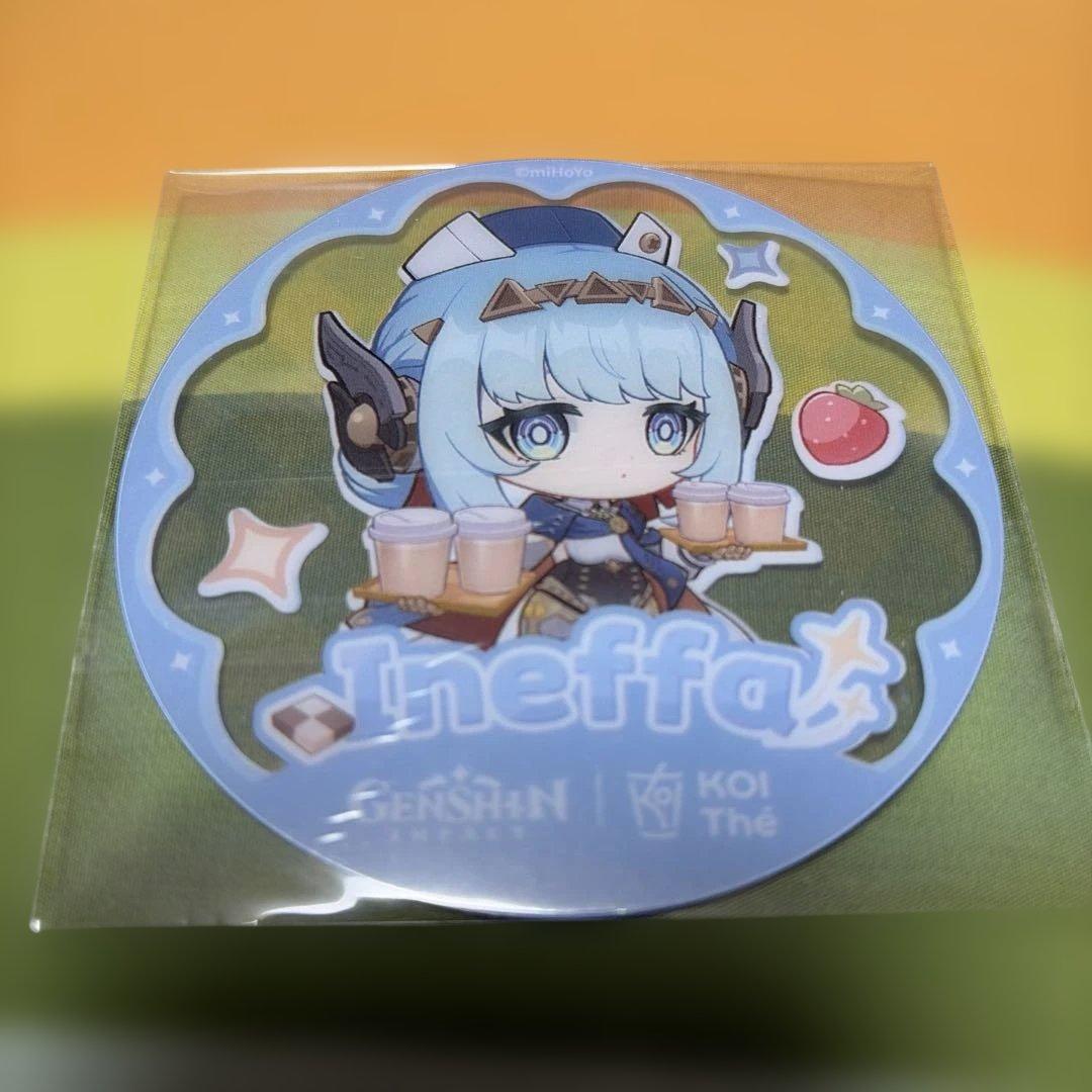 【海外限定】原神 イネファ アイノ アクキー コースター KOITHE コード付