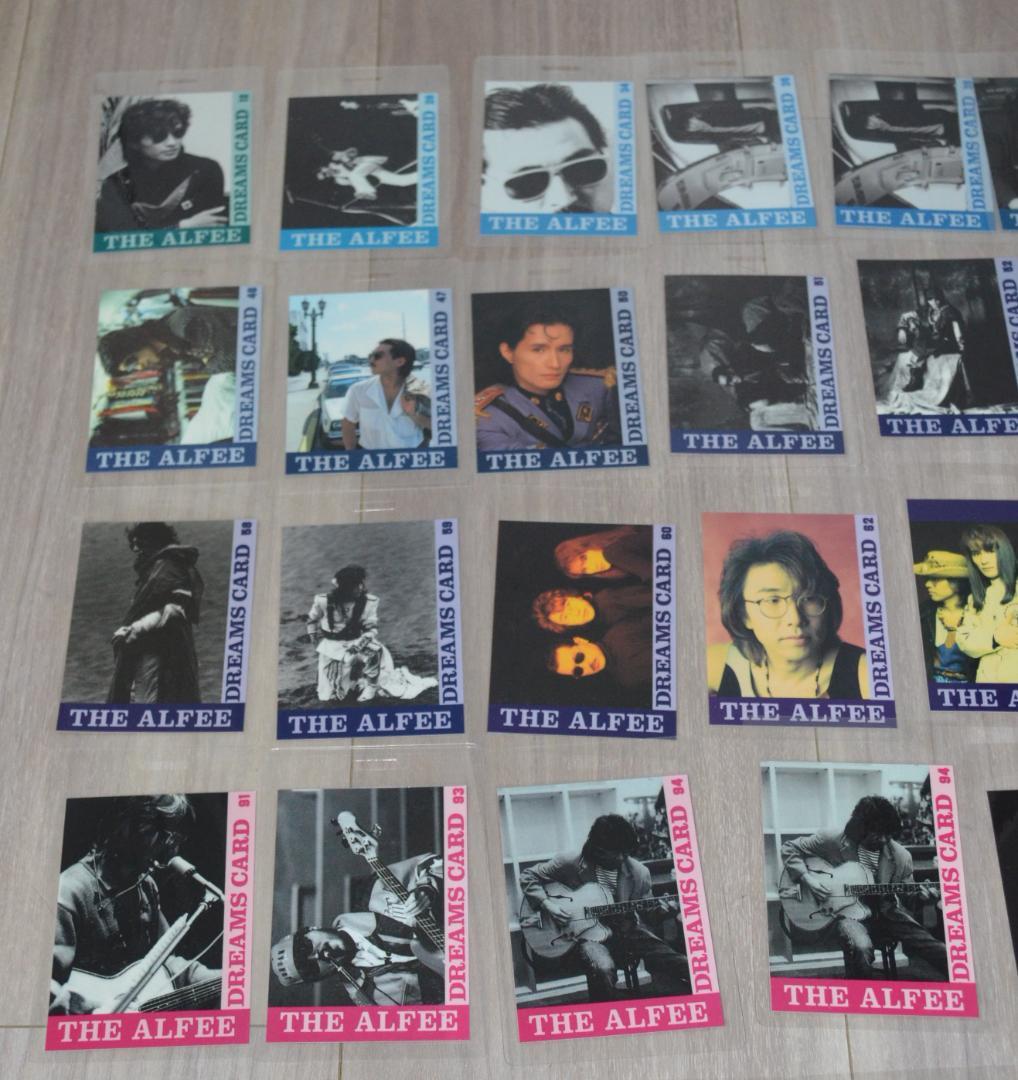THE ALFEE トレカ DREAMS CARD 48枚セット