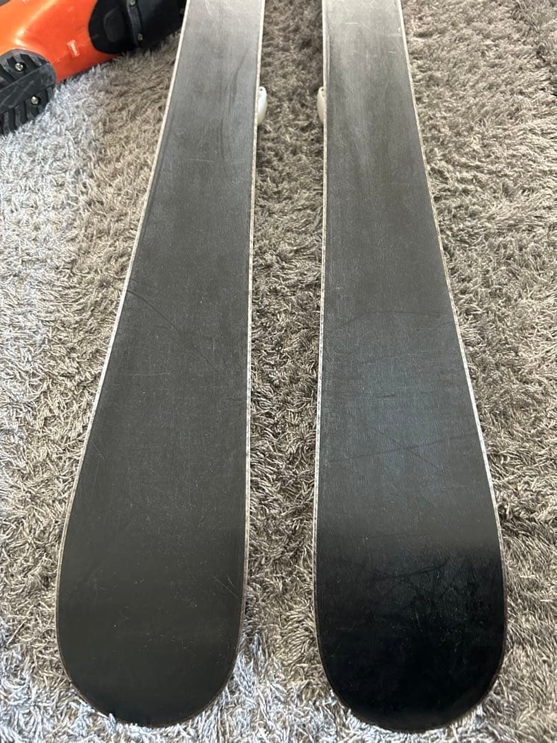 エラン 110cm スキーセット ブーツ21.5cm ストック付き