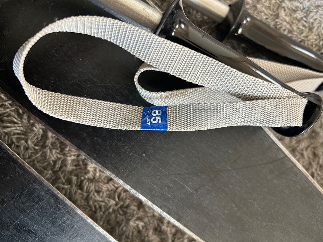 エラン 110cm スキーセット ブーツ21.5cm ストック付き