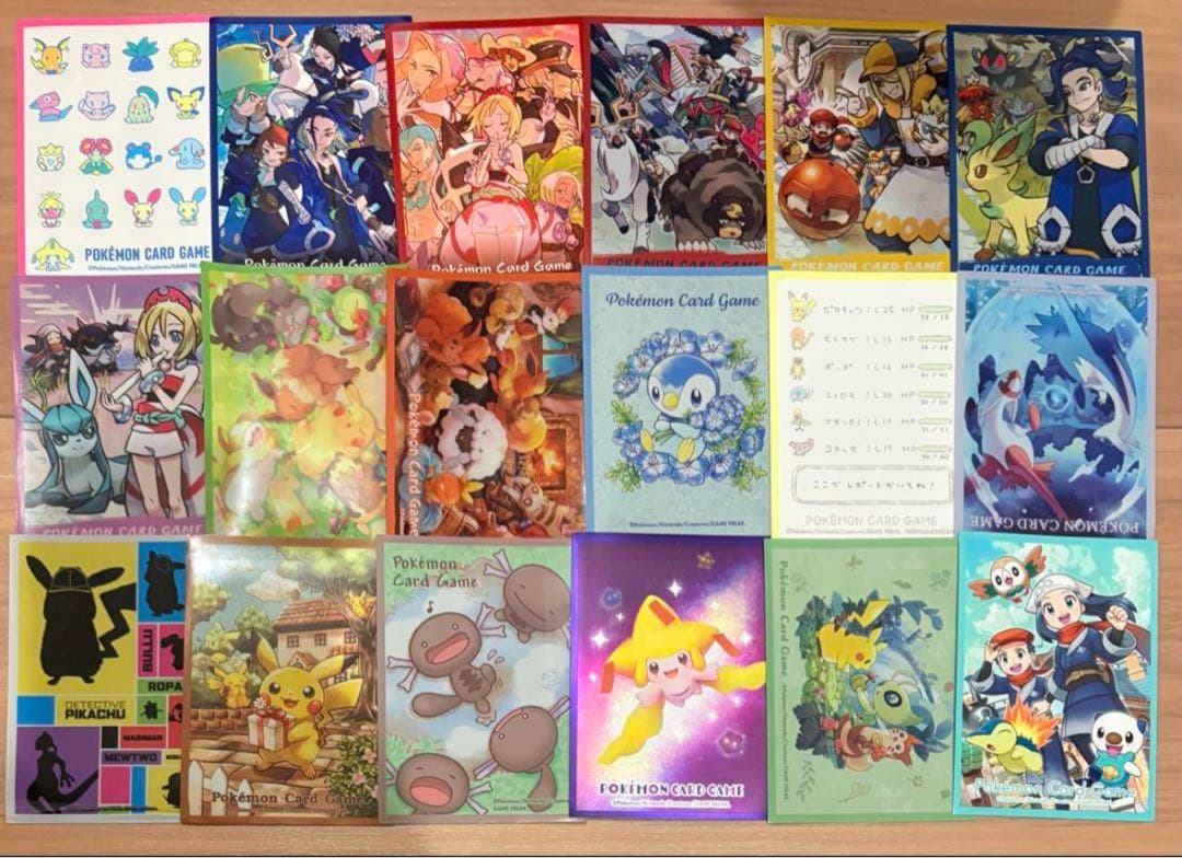 ポケモン デッキシールド スリーブ 大量