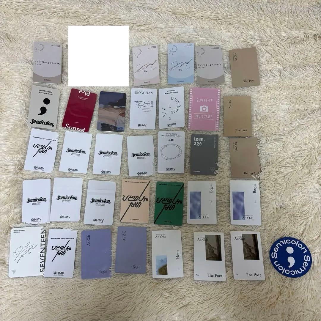 ジョンハン トレカ まとめ売り SEVENTEEN HMV