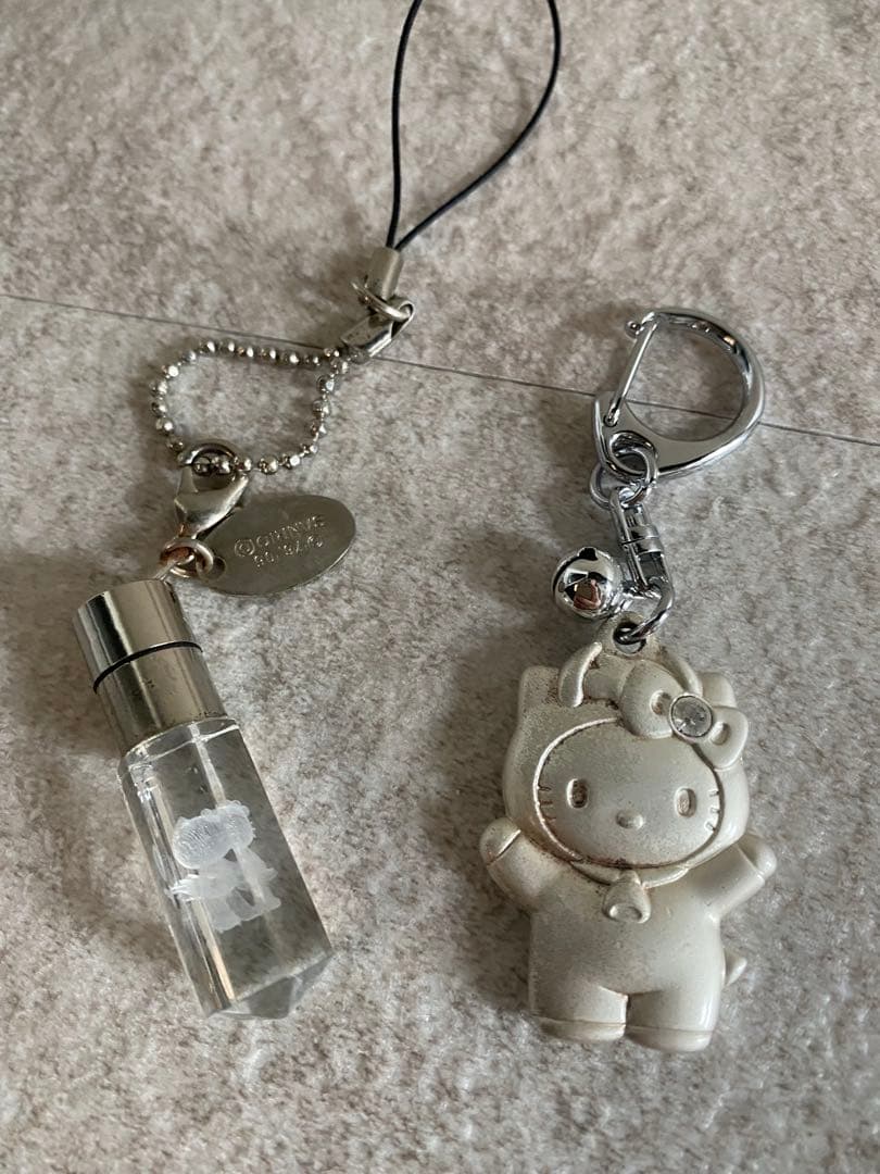 90年代物！ハローキティストラップ 9個セット