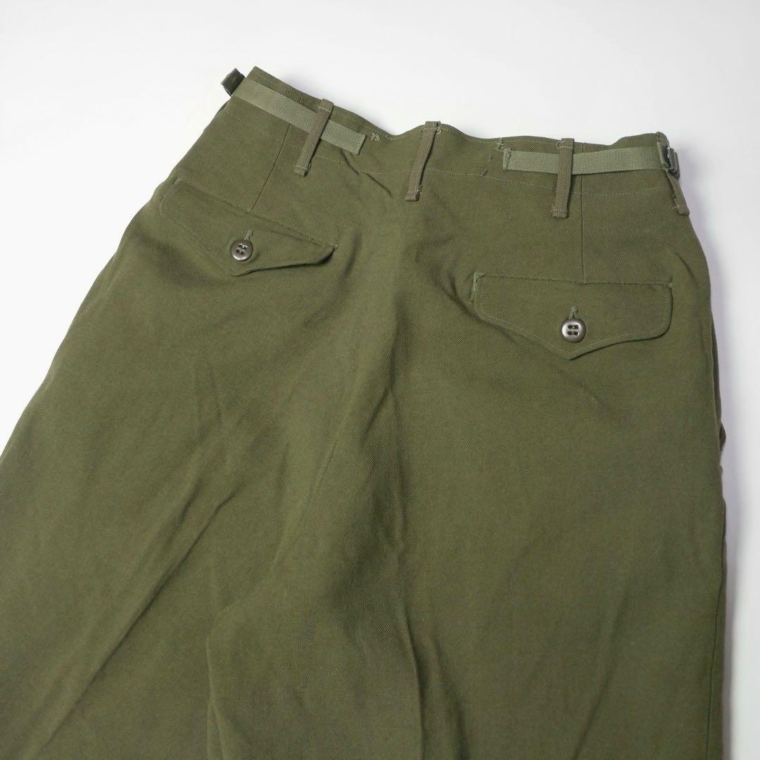 デッド50sビンテージM-1951ミリタリー米軍ウールパンツ トラウザーズ軍物S