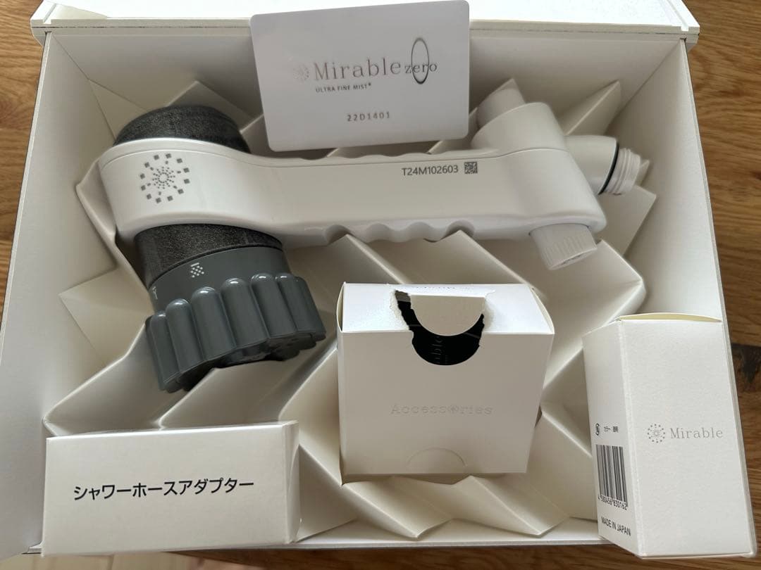 ミラブルZERO シャワーヘッド