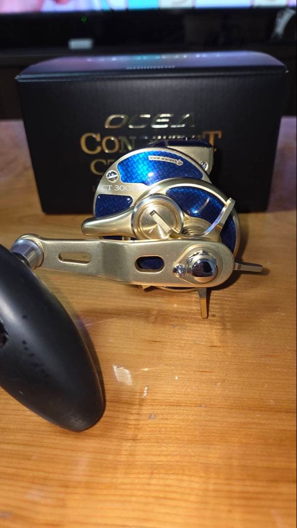 【値下げしました】シマノ 18オシアコンクエストCT 300HG 付属品付き