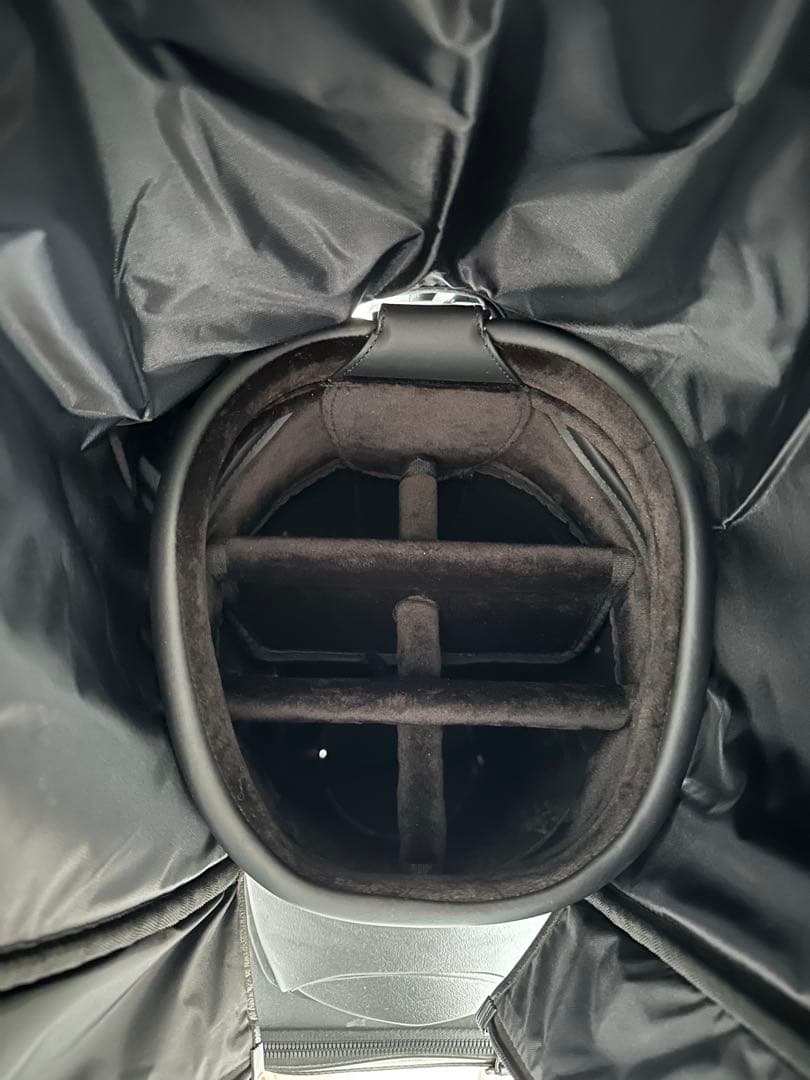 【超美品】Vessel ブラックキャディバッグ