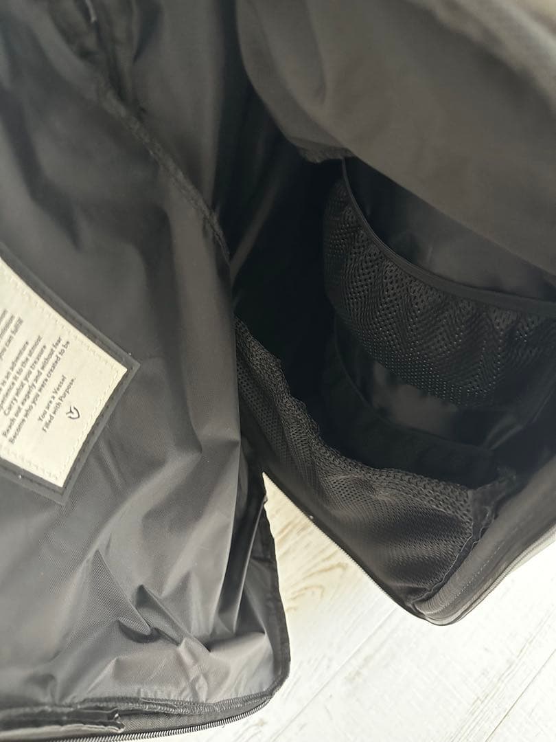 【超美品】Vessel ブラックキャディバッグ