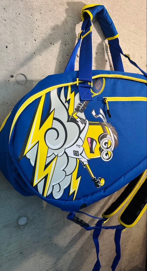 BTS JIN 愛用 ミニオンズ　ウィルソン　テニス　ラケットバッグ　新品　ジン